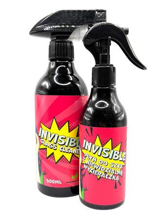 INVISIBLE - glass cleaner, profesjonalny środek do mycia szyb