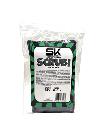 SCRUBI+ - dwustronny aplikator typu scrub pad