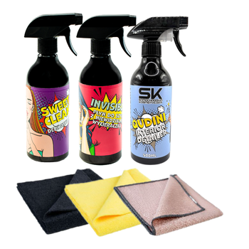 Zestaw do czyszczenia wnętrza - 6 sztuk