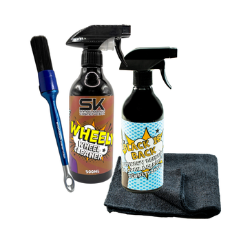Zestaw do czyszczenia i zabezpieczenia kół